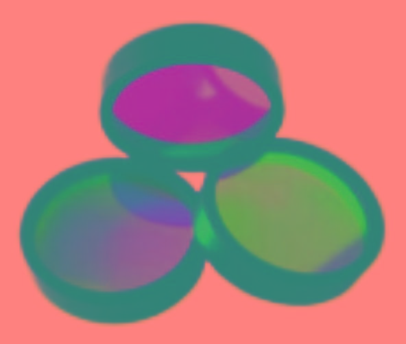 Optical component coating